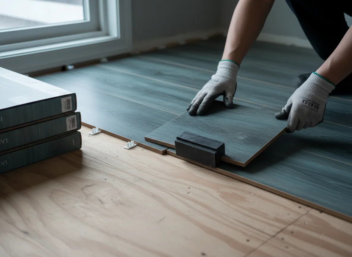 Luxury Vinyl Plank Installation company in Central, LA